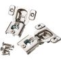 1/2" Overlay 3-Way Face Frame Hinges (Pair)