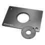 Bench Dog&reg; Aluminum Router Plate with Large (4-3/8'' Dia.) Insert, Non-Drilled