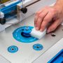 Router Bit Set-Up Jig for 40431 Shaker Stile and Rail Router Bits