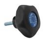 Rockler Easy-to-Grip 5-Star Knob, Male Threading, 1/4''-20