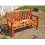 Rockler English Garden Bench Plan with Cardboard Templates
