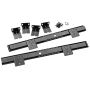 12'' Centerline Variable-Height Keyboard Slide, Black