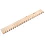 Solid Maple Pre-Grooved Drawer Side, 5-3/8'' x 4' x 5/8'' Thick