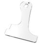 Rockler Cutting Board Handle Shape Template, Rounded Offset