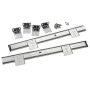 14'' Centerline Variable-Height Keyboard Slide, Zinc