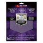 3M Pro Grade No-Slip Grip Sandpaper, 6-Pack of Assorted Grits