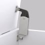 Sugatsune S-AT Spring-Loaded Lid Stay, Back-Mount, Extra-Heavy