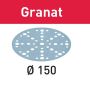 220-Grit 6'' Festool Granat D150 Abrasive Discs, 100-Pack (575167)