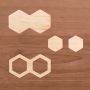 Rockler Hexagon Bow Tie Inlay Template Set