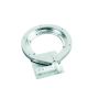 Lazy Daisy Banded Wood Series Steel Swivel Bearing with Stop - 7 in. 