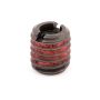 Threaded Insert for Metal - Screw Locking - Carbon Steel - 10-32 x 3/8-16 (Pack of 10)