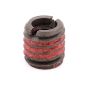 Threaded Insert for Metal - Screw Locking - Carbon Steel - 1/4-20 x 7/16-14 (Pack of 10)