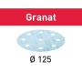 800-Grit 5'' Festool Granat D125 Abrasive Discs, 50-Pack (497179)