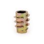 Threaded Insert for Soft Wood - Flush - 10-32 x 13mm 