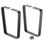 16''H I-Semble Bent Flat V-Style Steel Legs, Set of 2