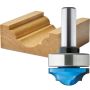 7/8'' D x 1/2'' H x 1/4'' Shank Rockler Classic Fluted Plunge Bit