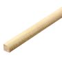 Birch - Quarter Round Real Hardwood Molding, 48" Length