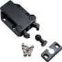 Safe Push Touch Latch Black Standard (2-3/8" Long overall)