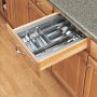 14-1/4" Wide Cutlery Tray, Metallic Silver (GCT-2S-52)