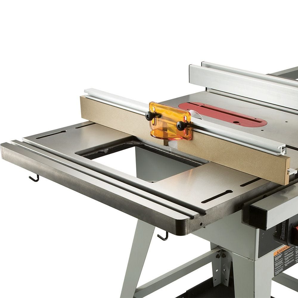 On/Off Aluminum Router Table Benchtop 34" x 13" Deluxe w/ Switch Routing Ext. 