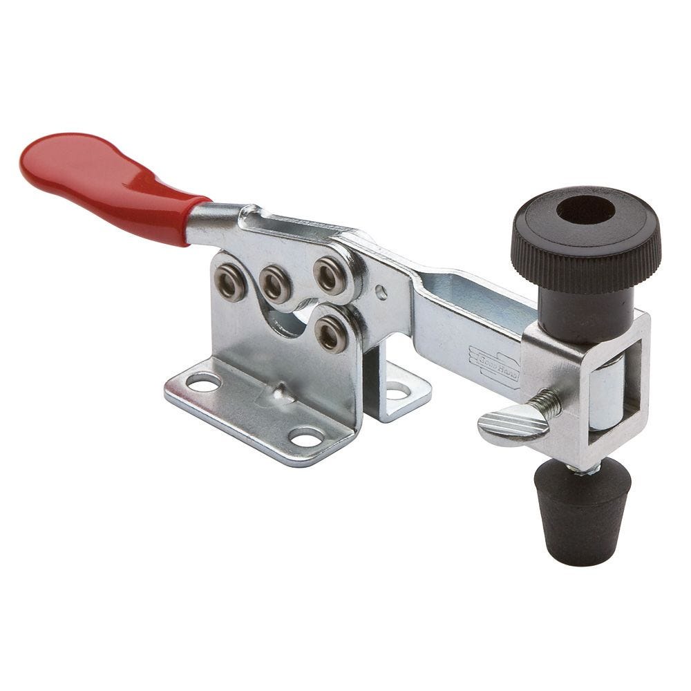GH-220WH Woodworking Toggle 9.45" Clamp 800 lbs Capacity 
