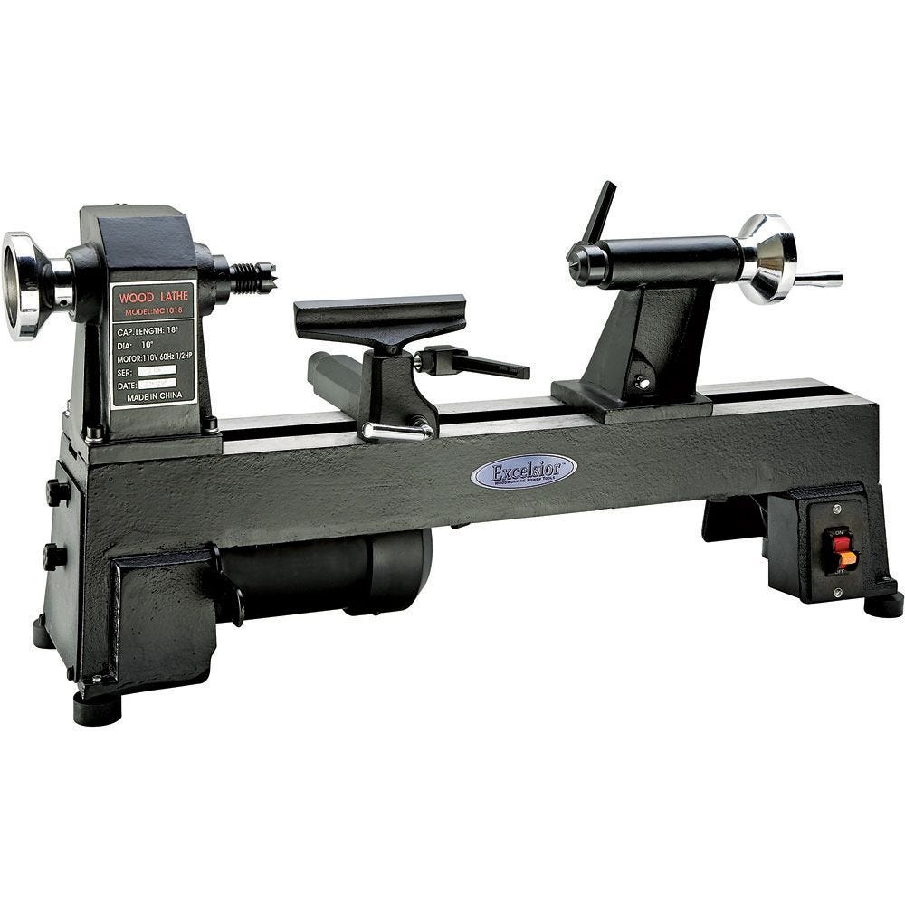 Heavy Duty Industrial Table Top Electric Multi-use Wood Lathe Spin Machine Too 