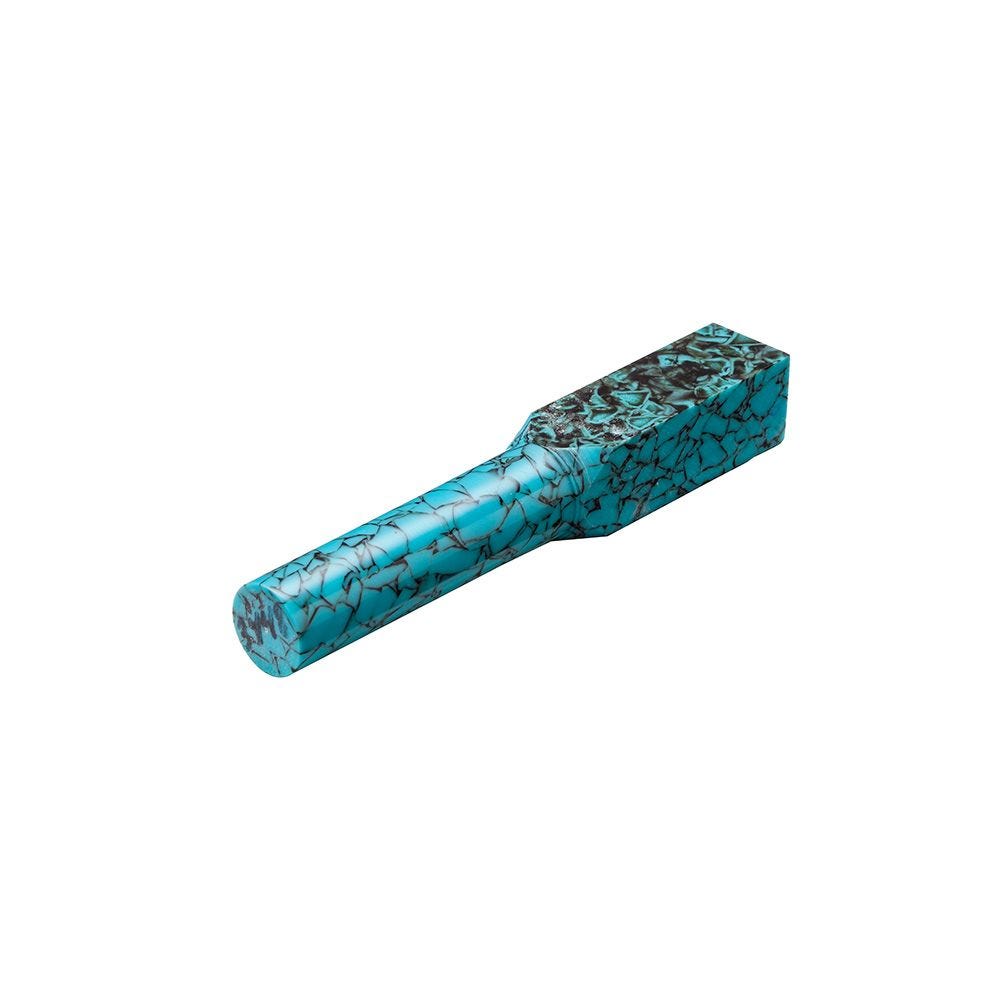 1 pc Turquoise Acrylic Pen Blank  3/4"x3/4"x3" BTWPBM1031SHORT3 