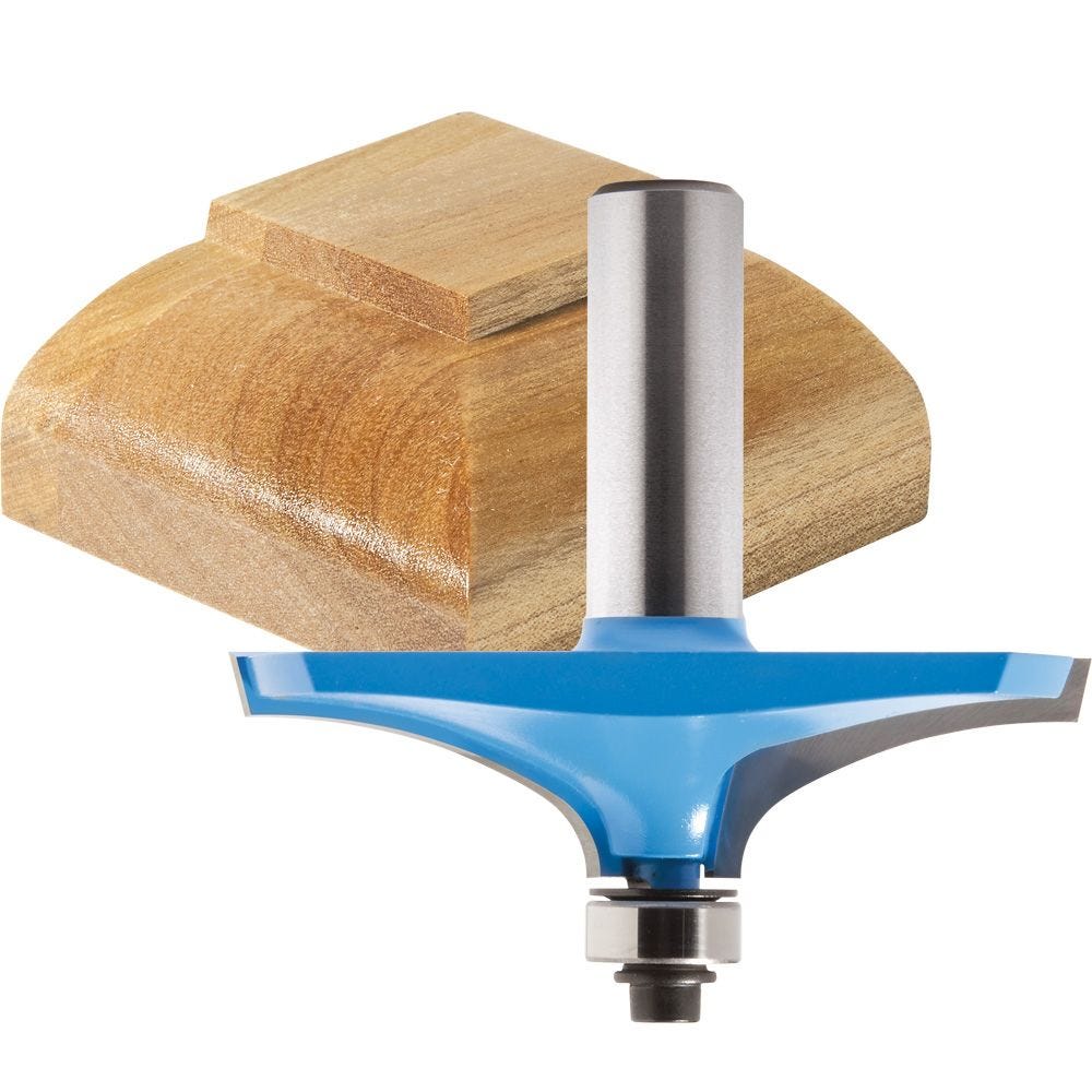 1 pc 1/2" SH Side Edge Handrail Molding Router Bit sct-888 
