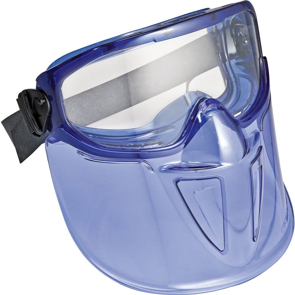 Safety Full Face Shield Cooking Guard Clear Goggles Visor Hat Anti-Fog Dustproof 