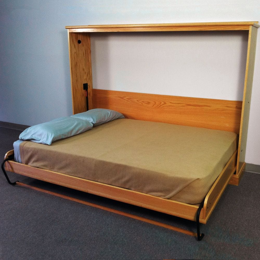 Deluxe Murphy Bed Kits Side Mount, Murphy Bed Twin Vertical