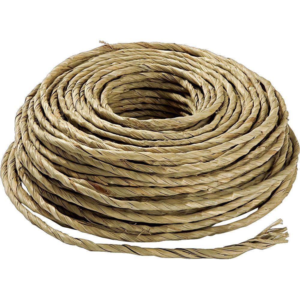 Pre-Twisted Seagrass Rush, 350 ft. Roll Rockler Woodworking Tools