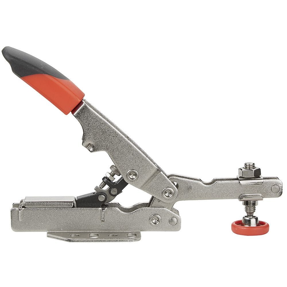 1 PAIR of Bessey STC-HH70 Horizontal Auto-Adjust Toggle Nickel Plated Clamp Woodworking 1 PAIR of Bessey STC-HH70 Horizontal Auto-Adjust Toggle Nickel Plated Clamp Woodworking