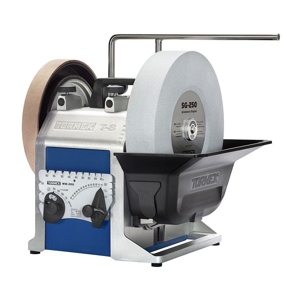 Tormek SJ-200 8-Inch Japanese Waterstone for T3 sharpening system by Tormek 