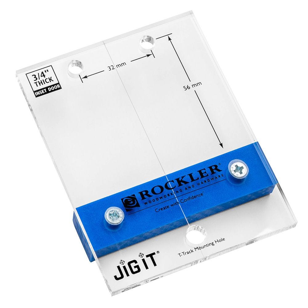 door hinge template