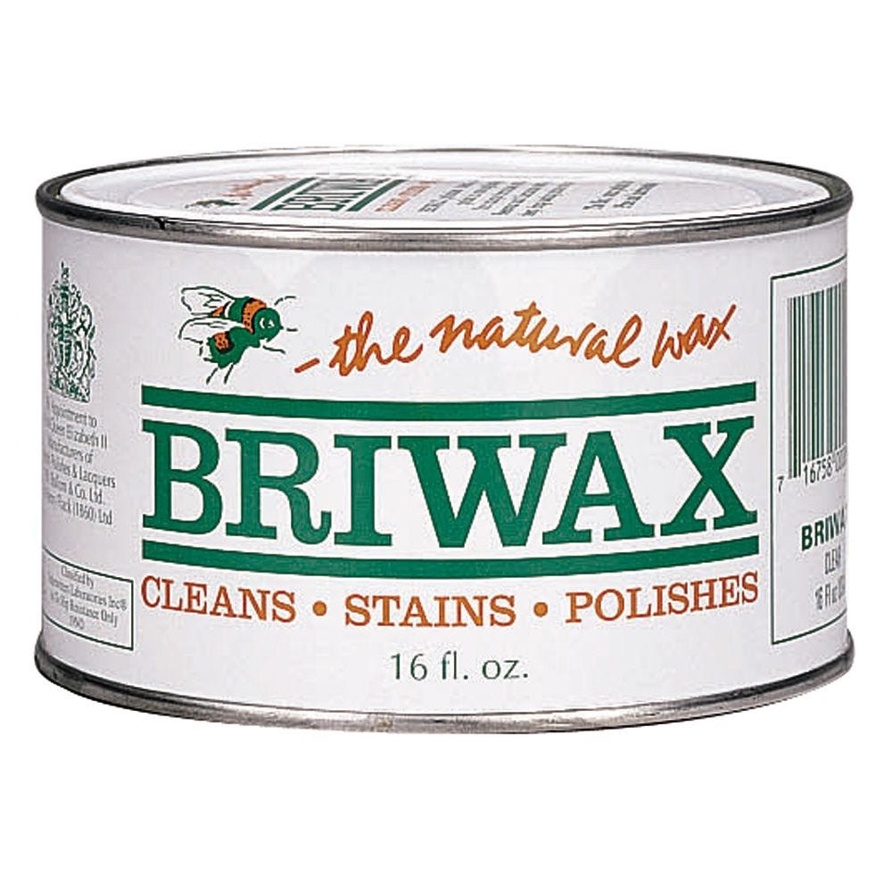 400 g Dose farblos clear Briwax Original auf Toluol-Basis 