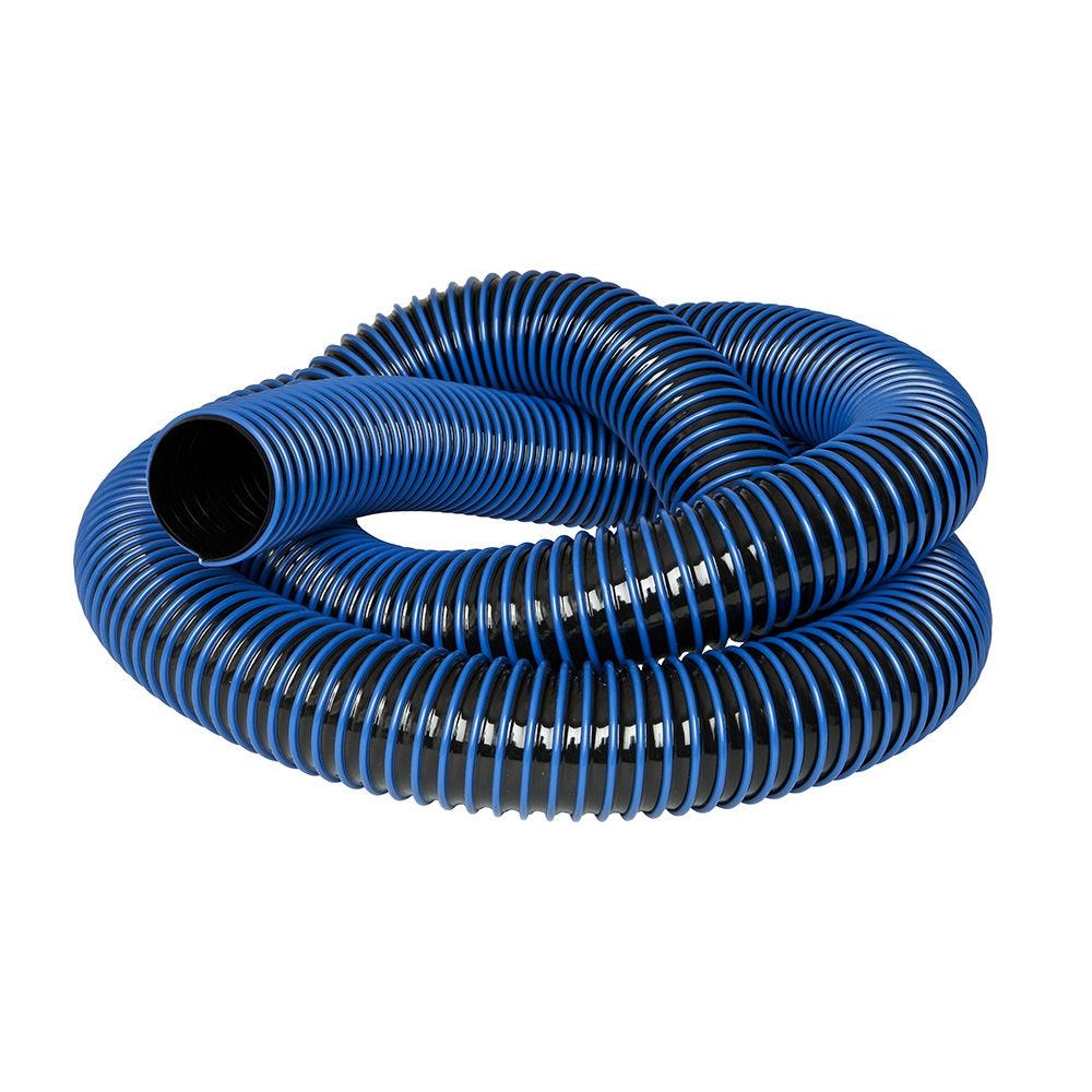 Details about   Dust Right 2.5 Inch Clear Dust Hose 10' Long 