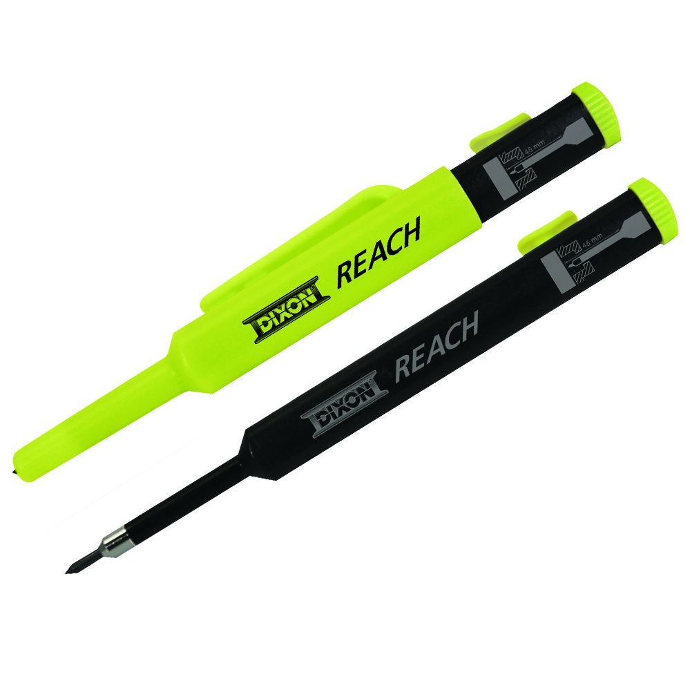 Dixon Reach Deep-Hole Mechanical Pencil with 12-Pack Lead Refills