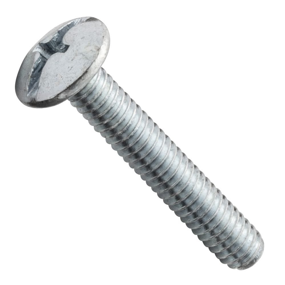 Knurled Head 1-1/8 Length #8-32 Threads Stainless Steel Panel Screw Slotted Drive Plain Finish Pack of 5