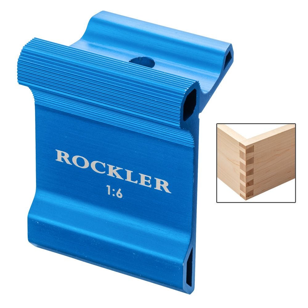 Rockler 1:6 Dovetail Saddle Square - opens modal dialog