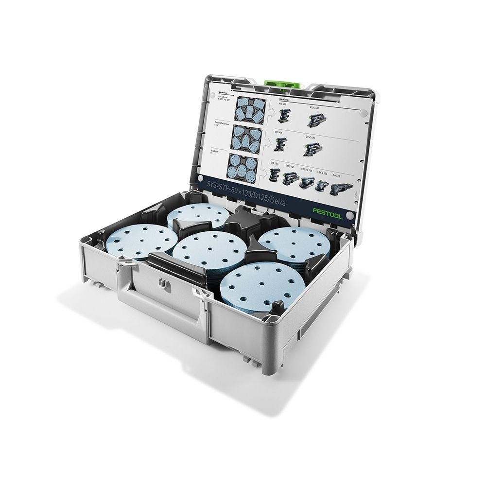 Festool 60-220 Grit D125 5'' Abrasive Assortment in (577126) - Rockler