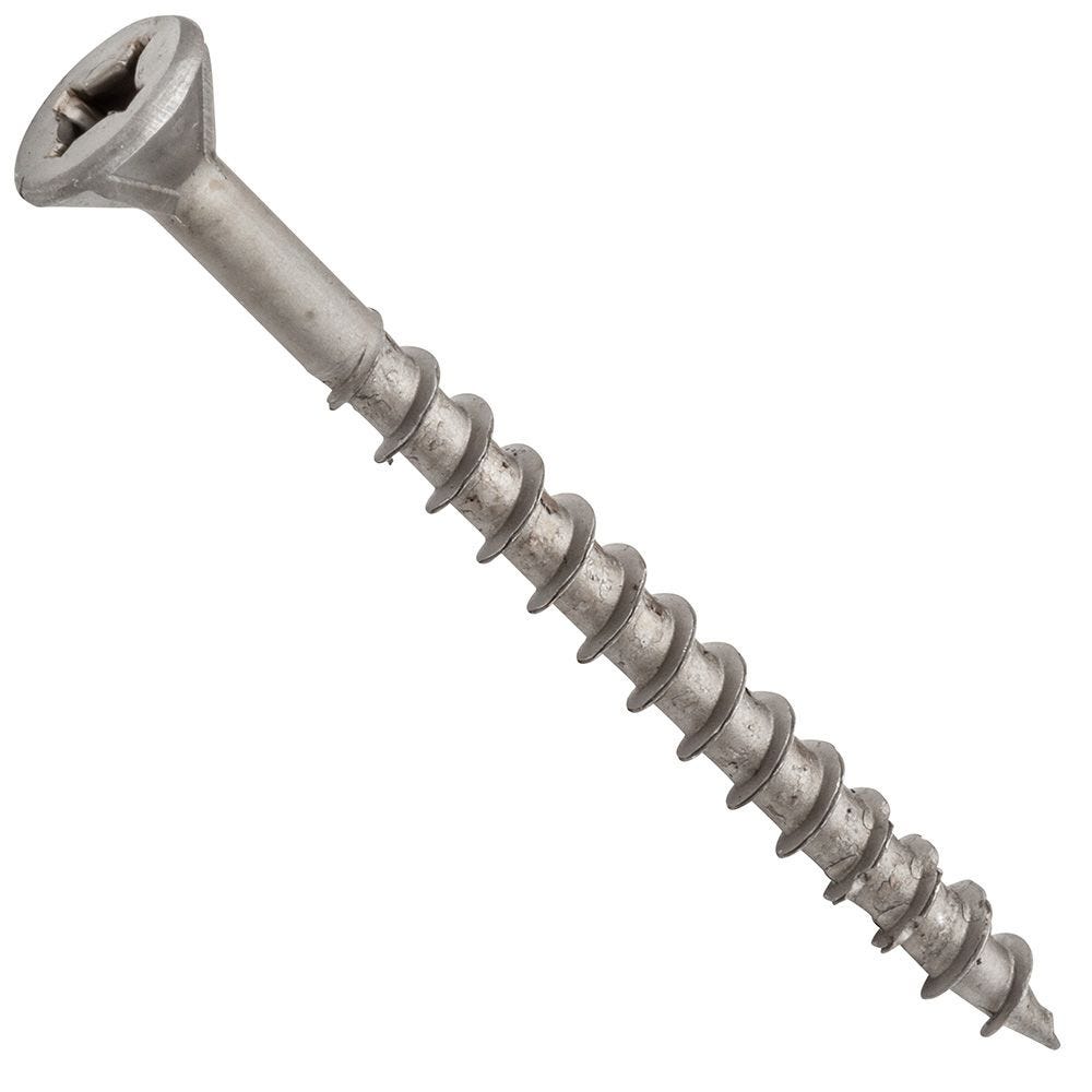 #4 x 1/2 Brass Wood Screws Square Drive Flat Head Countersunk Qty 100 
