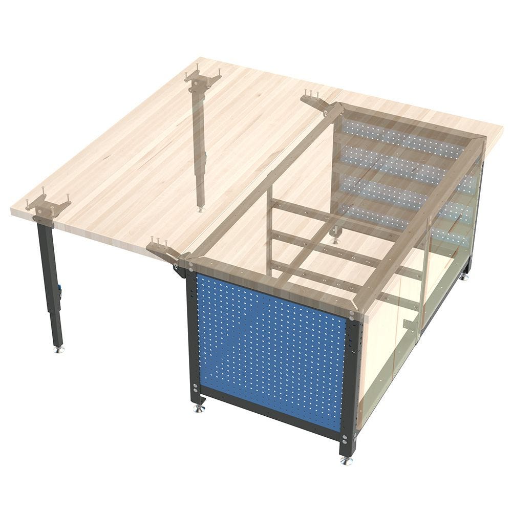 Rockler Rock-Steady Extendable Large Assembly Table Kit - opens a modal dialog