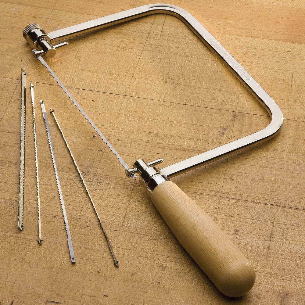 Coping Saw and Blades | Rockler Woodworking and Hardware