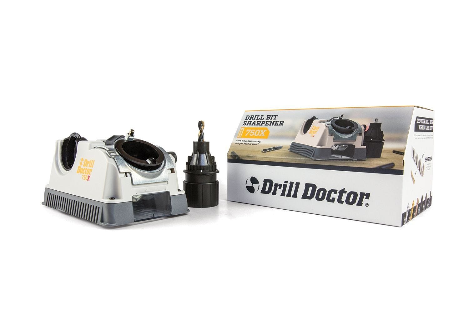 チャックを❆ Drill Doctor Model 750X Bit Sharpener, 3/32