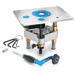 router lift rockler pro plate table woodworking tools visit tables bench dog