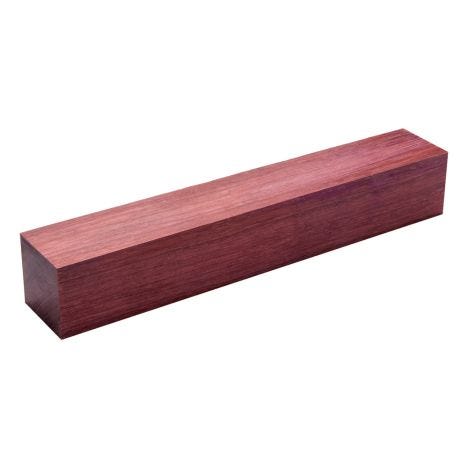 Handmade Solid Purpleheart Wood Spin Top 