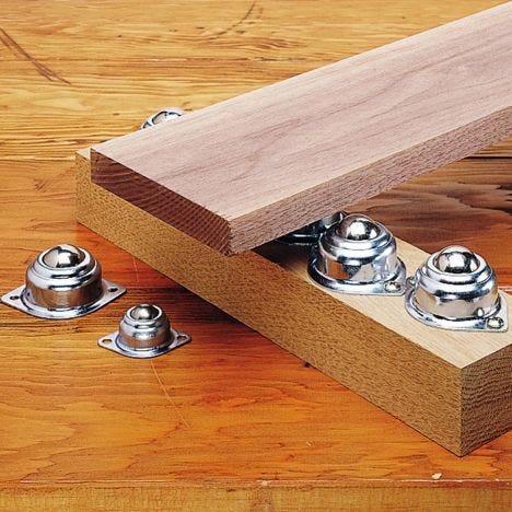 Ball Bearing Rollers Rockler, How To Install Rockler Barrister Bookcase Door Slides Free