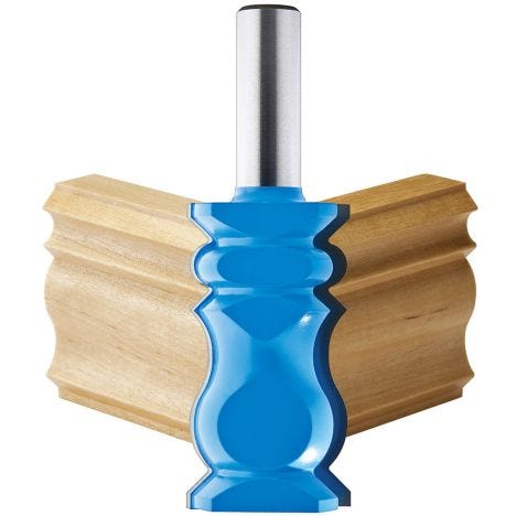 Crown Molding Router Bit Milling Frame Model Cutter Decoration Wood Tools VC 
