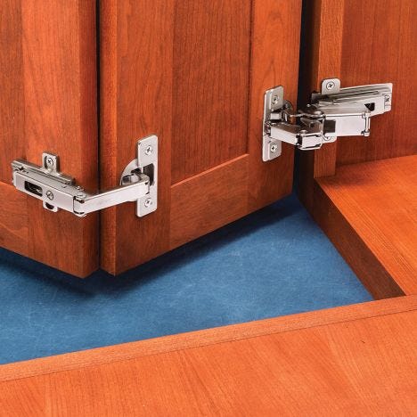 Face Frame Self Closing Pie Corner, How To Install Salice Cabinet Hinges