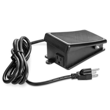 Power Maintained Foot Switch For Table Routers Drill Press Scroll Saw Lathe etc 